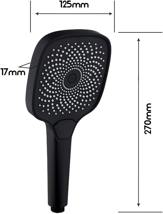 Luxury Rainfall Handheld Shower Head