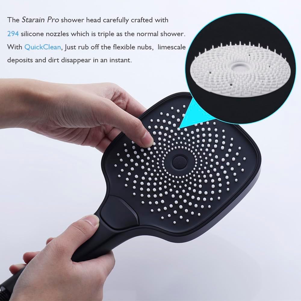 Luxury Rainfall Handheld Shower Head