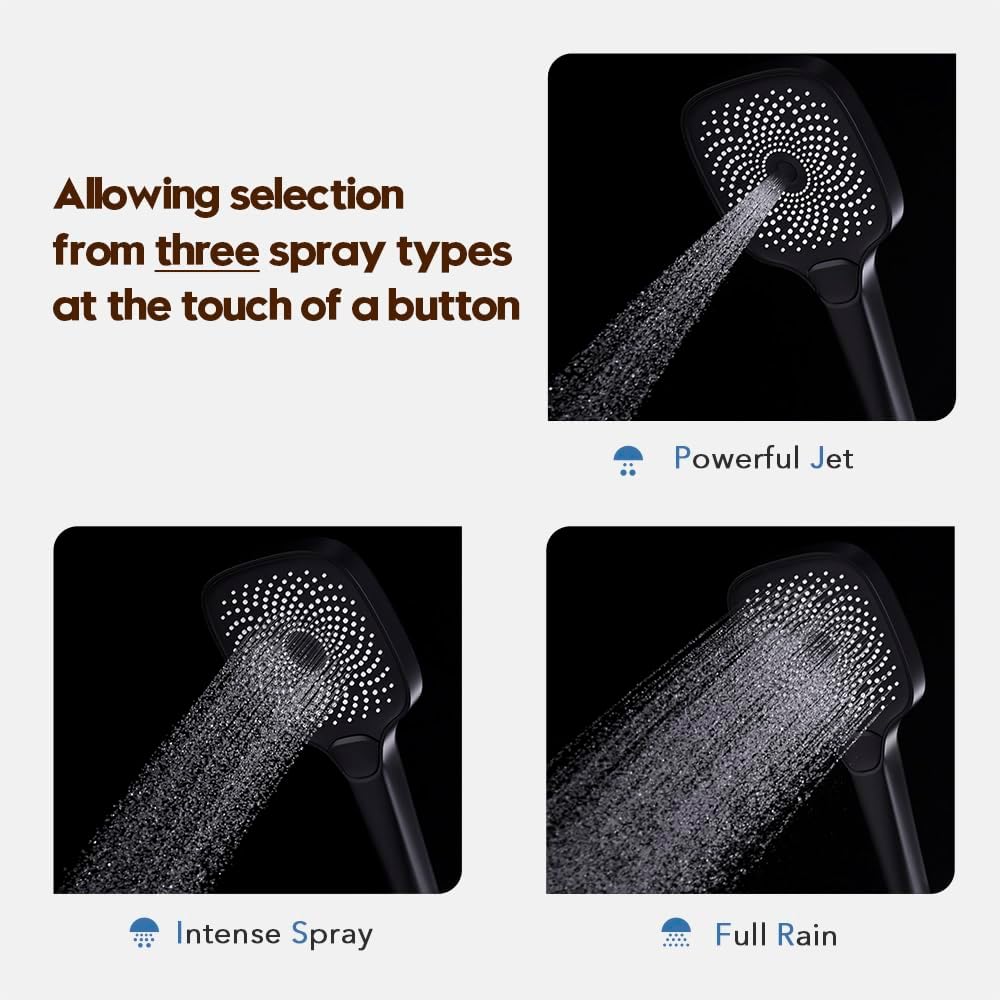 Luxury Rainfall Handheld Shower Head