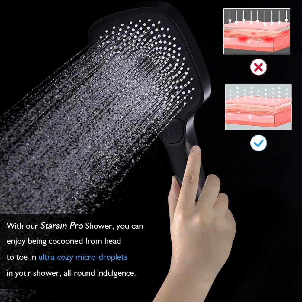 Luxury Rainfall Handheld Shower Head